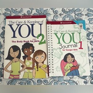 American Girl “The Care & Keeping of You” books.